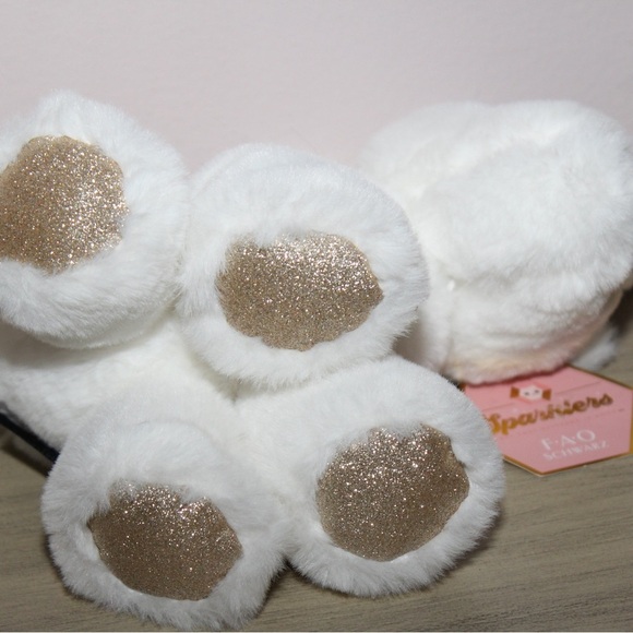 FAO SCHWARZ Sparklers 6inch Unicorn Plush NWT Stuffed Animal - Picture 8 of 8